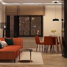 Фото из портфолио Кухня-гостиная | Томск | 2023 – фотографии дизайна интерьеров на INMYROOM