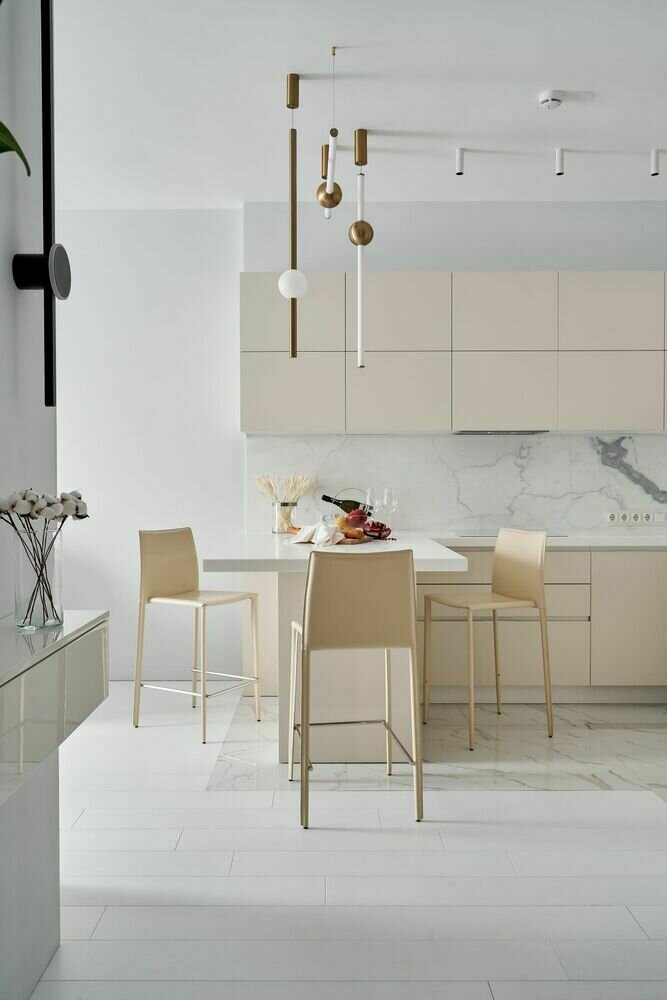 Фотография: Кухня и столовая в стиле Современный, Минимализм, – фото на INMYROOM