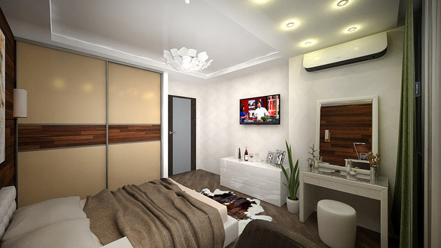 Фото из портфолио Из 2-шки в 3-шку. Проект квартиры в Балашихе – фотографии дизайна интерьеров на INMYROOM