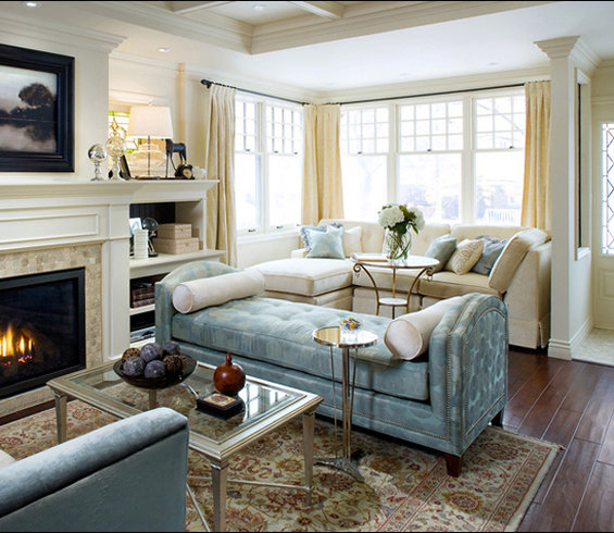 Фотография: Гостиная в стиле Прованс и Кантри, Классический, Скандинавский, Современный – фото на INMYROOM