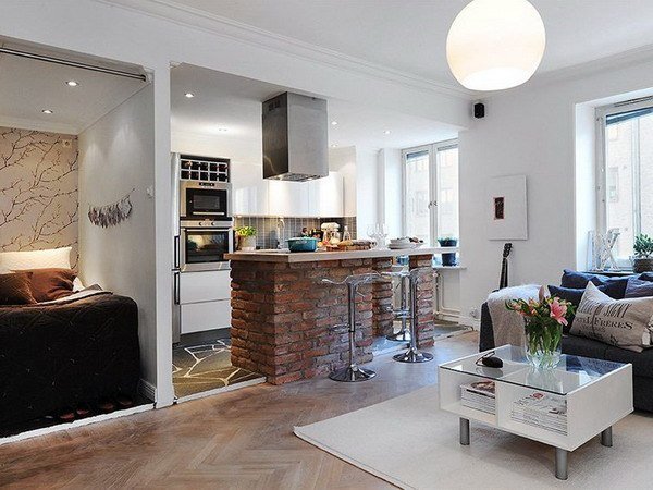 Фотография: Гостиная в стиле Лофт, Скандинавский, Дизайн интерьера – фото на INMYROOM