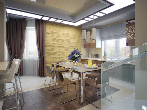 Фото из портфолио Коттедж в современном стиле – фотографии дизайна интерьеров на INMYROOM