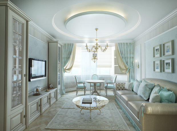 Фото из портфолио Дворянская классика – фотографии дизайна интерьеров на INMYROOM