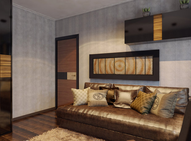 Фото из портфолио дизайн-проект квартиры в стиле хай-тэк – фотографии дизайна интерьеров на INMYROOM