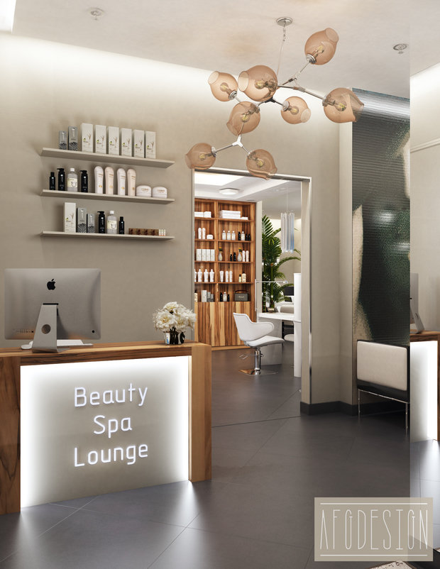 Фото из портфолио Салон красоты – фотографии дизайна интерьеров на INMYROOM