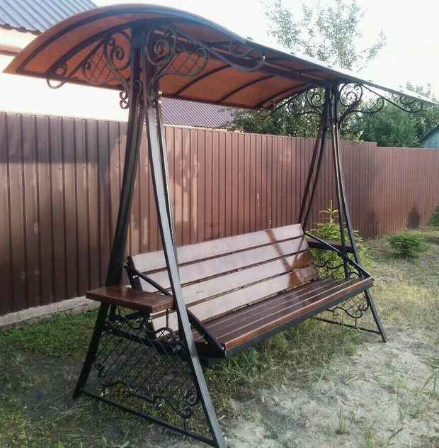 Фото из портфолио Мангал, качели-кровать – фотографии дизайна интерьеров на INMYROOM