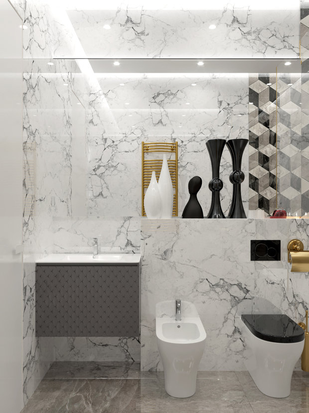 Фото из портфолио Апартаменты в ЖК Аю-Даг – фотографии дизайна интерьеров на INMYROOM