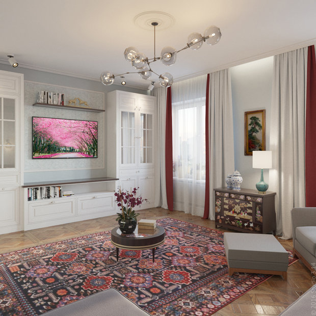 Фото из портфолио Квартира с историей – фотографии дизайна интерьеров на INMYROOM
