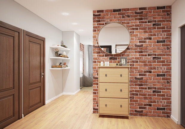 Фотография: Прихожая в стиле Скандинавский – фото на INMYROOM