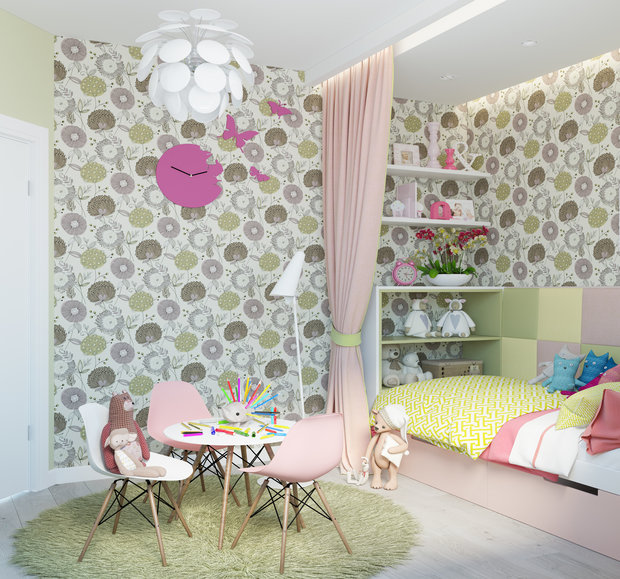 Фотография: Детская в стиле Скандинавский – фото на INMYROOM