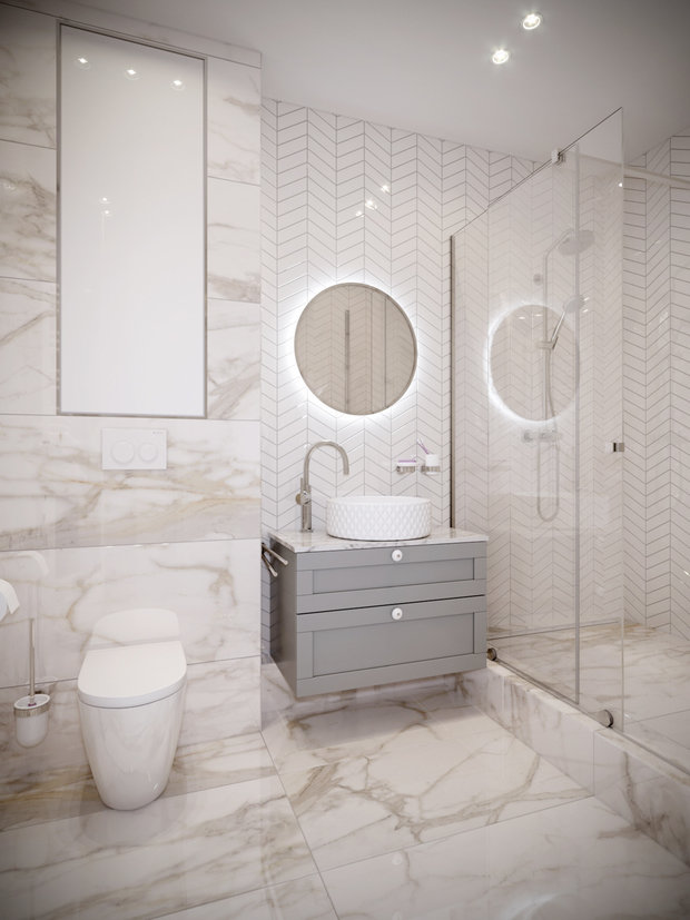 Фото из портфолио Квартира в скандинавском стиле, 70 м2 – фотографии дизайна интерьеров на INMYROOM