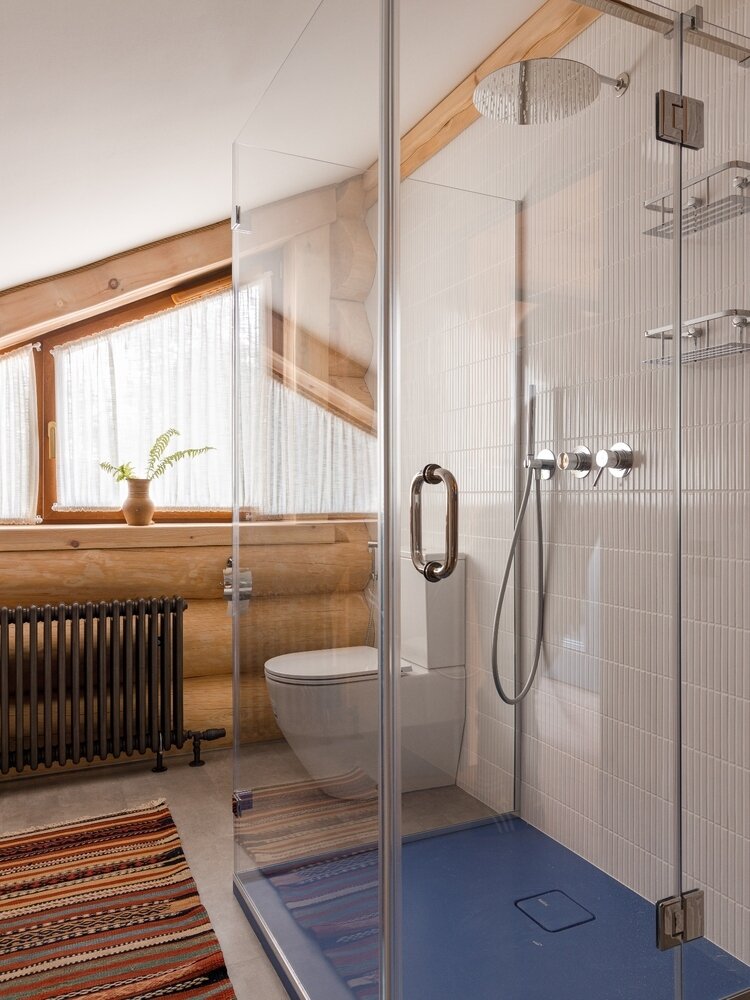 Фотография: Ванная в стиле Современный, Эклектика, Эко, Прованс и Кантри, Дом, Проект дня, Дом и дача, Казань, 4 и больше, Более 90 метров, Юлия Осошнова – фото на INMYROOM