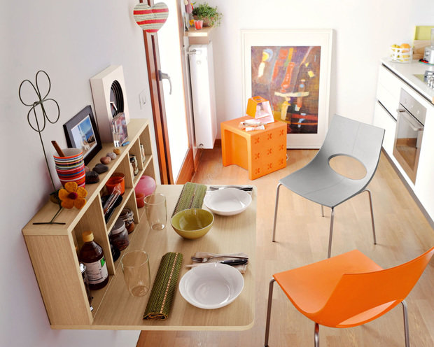 Фотография: Кухня и столовая в стиле Современный, Интерьер комнат, Обеденная зона – фото на INMYROOM