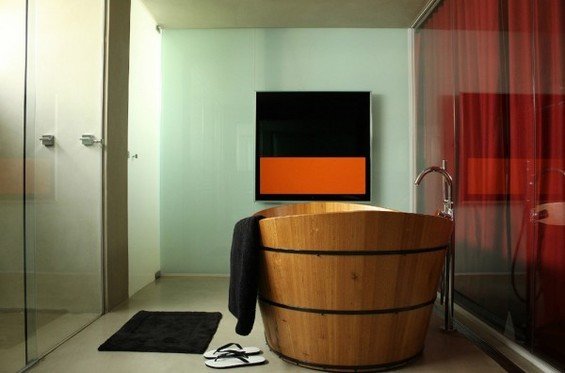 Фотография: Ванная в стиле Современный, Восточный, Квартира, Дома и квартиры, Сан-Паулу – фото на InMyRoom.ru