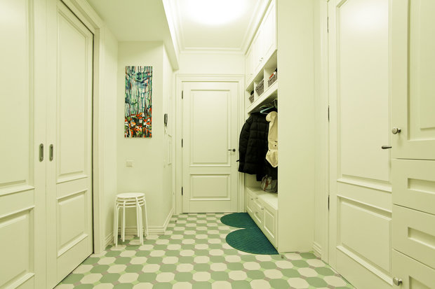 Фотография: Прихожая в стиле Лофт, Скандинавский, Современный, Квартира, Проект недели – фото на INMYROOM