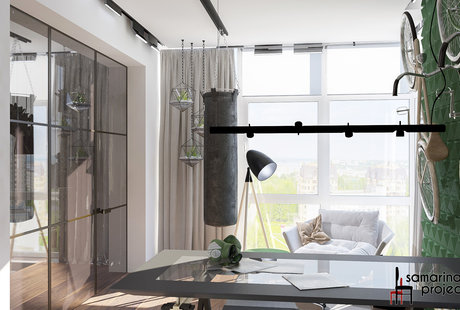 " Интерьер с мужским характером" 