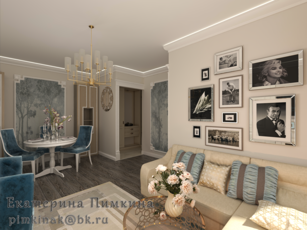 Фото из портфолио Благородная классика – фотографии дизайна интерьеров на INMYROOM