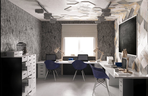 Фото из портфолио Интерьер из плит OSB – фотографии дизайна интерьеров на INMYROOM