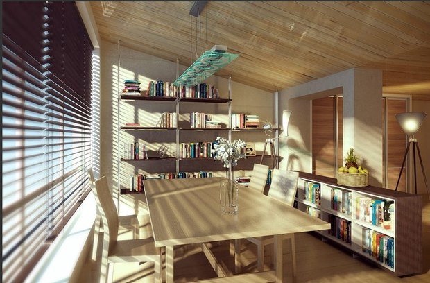 Фото из портфолио Стеллажная система – фотографии дизайна интерьеров на INMYROOM