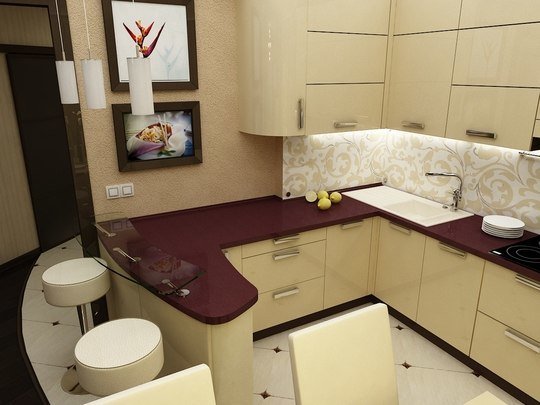 Фото из портфолио Кухня – фотографии дизайна интерьеров на INMYROOM
