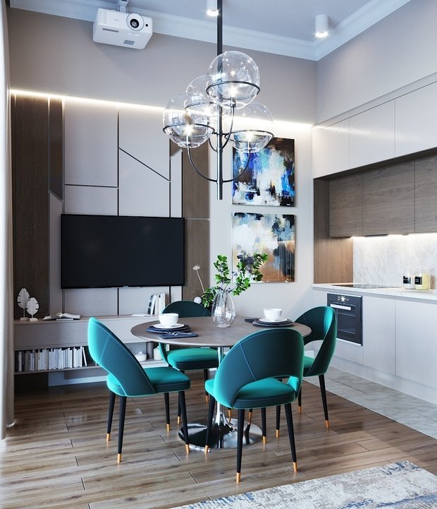 Фото из портфолио Интересные акценты – фотографии дизайна интерьеров на INMYROOM