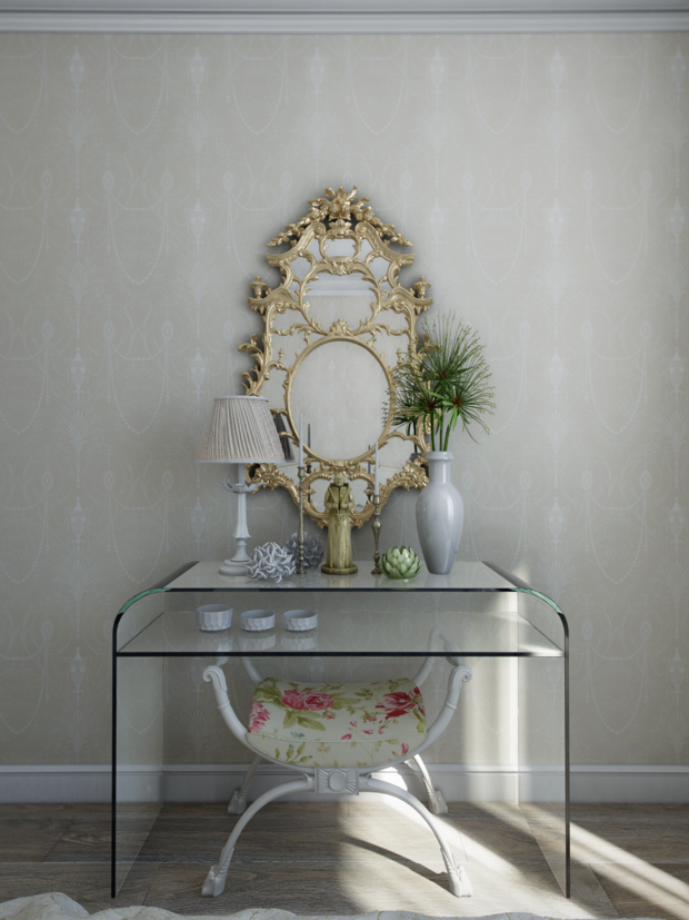 Фотография: Мебель и свет в стиле Эклектика, Классический, Квартира, Проект недели, Московская область, новостройка, Александра Никулина, Монолитный дом, 3 комнаты, 60-90 метров – фото на INMYROOM