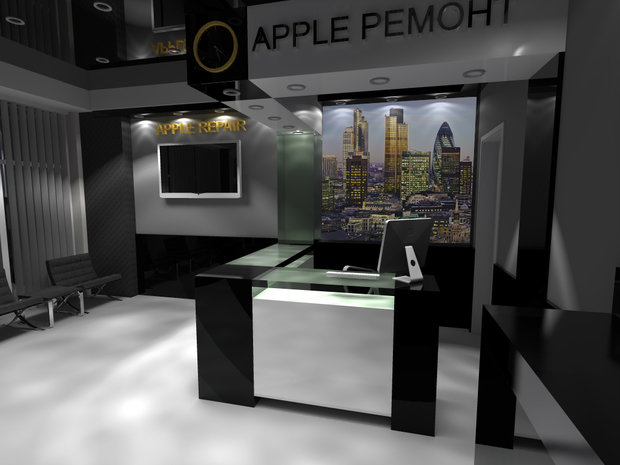Фото из портфолио APPLE SERVICE – фотографии дизайна интерьеров на INMYROOM