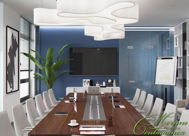 Фото из портфолио Приёмная и переговорная в офисе – фотографии дизайна интерьеров на INMYROOM