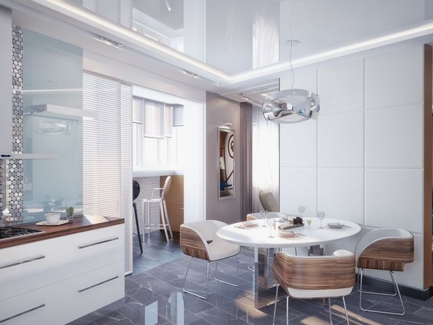 Фото из портфолио Дизайн квартиры для молодой семьи в г.Тюмень – фотографии дизайна интерьеров на INMYROOM