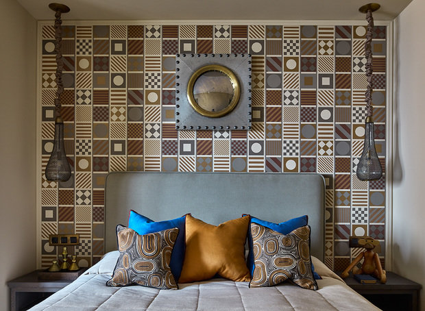 Фото из портфолио Квартира в Москве, "Времена года", 2015г – фотографии дизайна интерьеров на INMYROOM