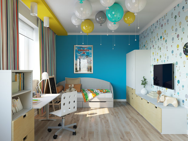 Фото из портфолио Детская комната – фотографии дизайна интерьеров на INMYROOM