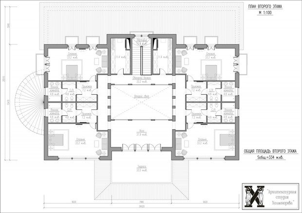 Фото из портфолио Дом в Подмосковье 2 – фотографии дизайна интерьеров на INMYROOM