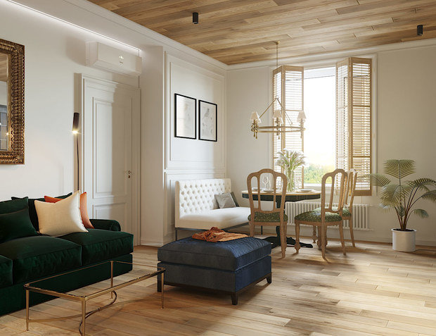 Фото из портфолио Дизайн квартиры Москва – фотографии дизайна интерьеров на INMYROOM