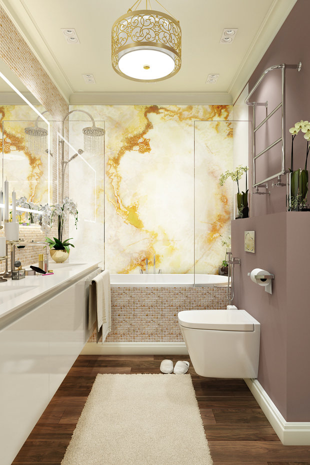 Фото из портфолио Английский квартал. Ванная. – фотографии дизайна интерьеров на INMYROOM