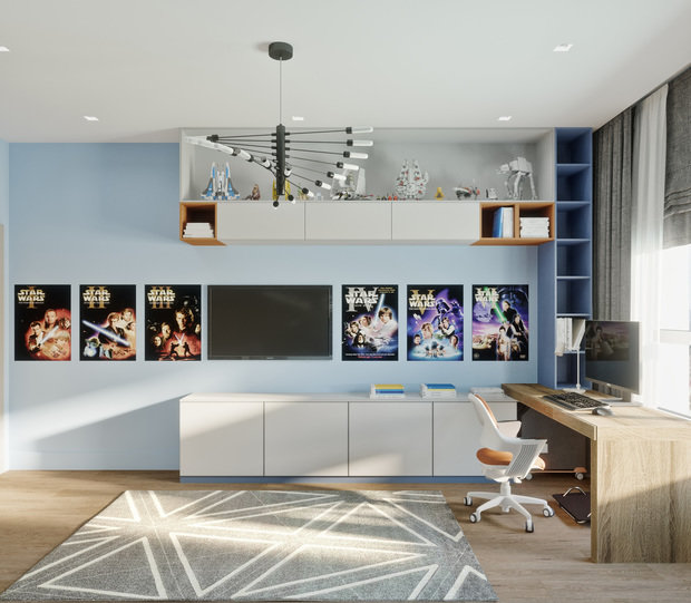 Фото из портфолио Семейное гнёздышко | ЖК Clever Park – фотографии дизайна интерьеров на INMYROOM