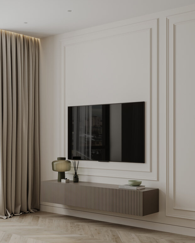 Фото из портфолио Дизайн-проект квартиры в ЖК «Опалиха-Village» в стиле современная классика – фотографии дизайна интерьеров на INMYROOM