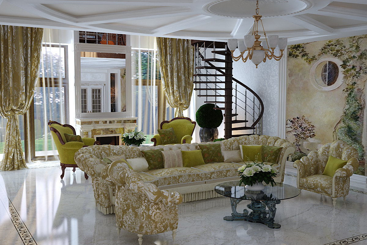 Фотография: Гостиная в стиле Классический, Кухня и столовая, Советы – фото на INMYROOM