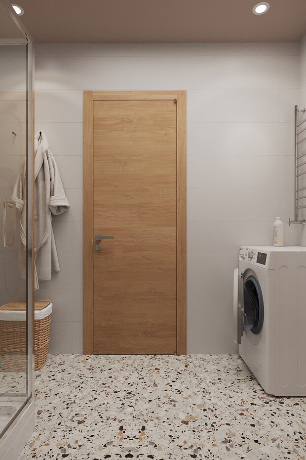 Фото из портфолио Квартира для девушки в Ханты-Мансийске – фотографии дизайна интерьеров на INMYROOM