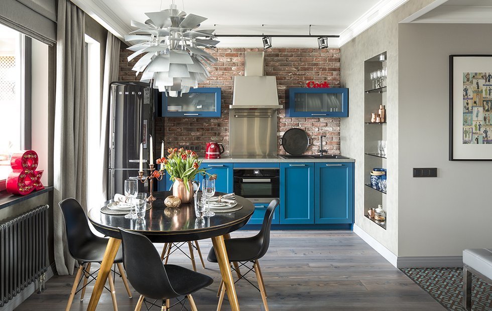 Фотография: Кухня и столовая в стиле Лофт, Женя Жданова, Гид – фото на INMYROOM Фотография: Кухня и столовая в стиле Лофт, Женя Жданова, Гид – фото на INMYROOM