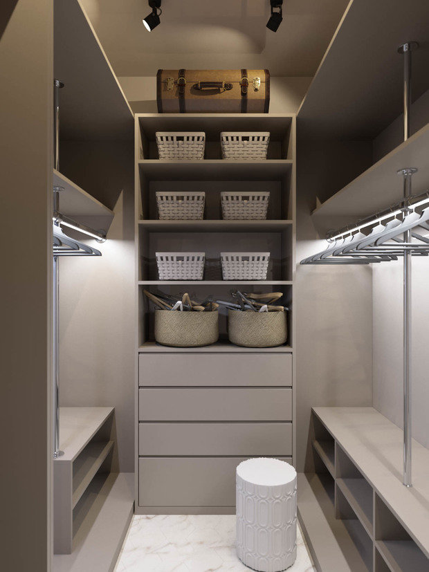 Фото из портфолио Апартаменты в ЖК Авиапарк – фотографии дизайна интерьеров на INMYROOM