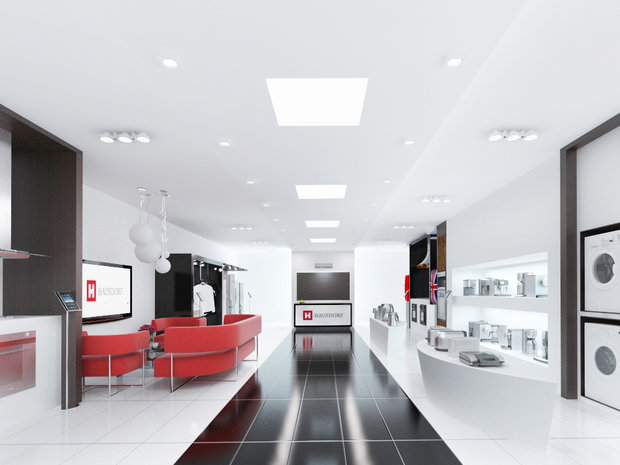 Фото из портфолио Шоу-рум Hausdorff в ТЦ Времена года.Москва – фотографии дизайна интерьеров на INMYROOM