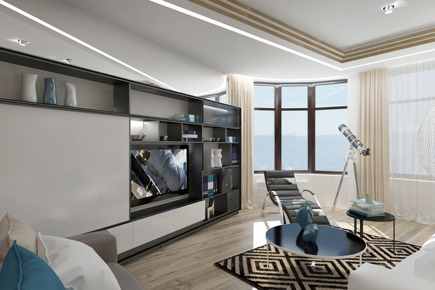 Фото из портфолио Зал – фотографии дизайна интерьеров на INMYROOM