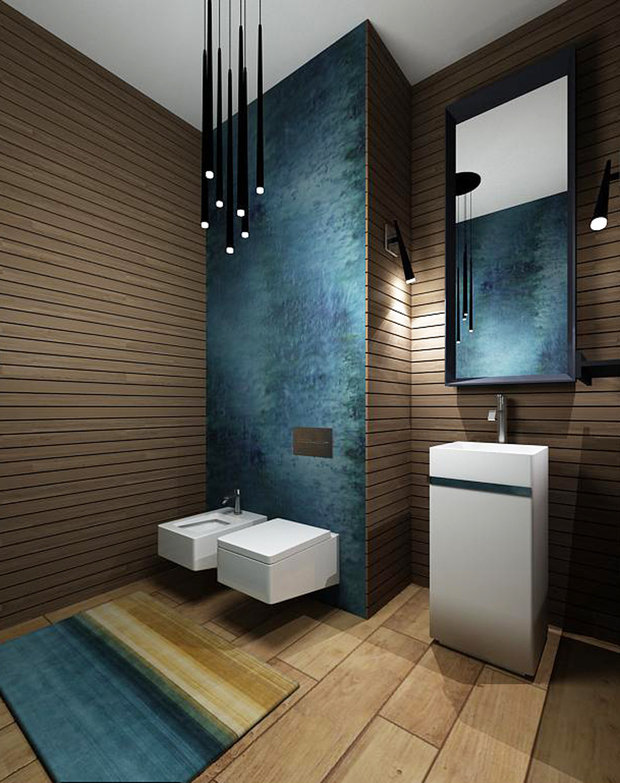 Фото из портфолио Квартира «Стихия бетона» в стиле лофт – фотографии дизайна интерьеров на INMYROOM