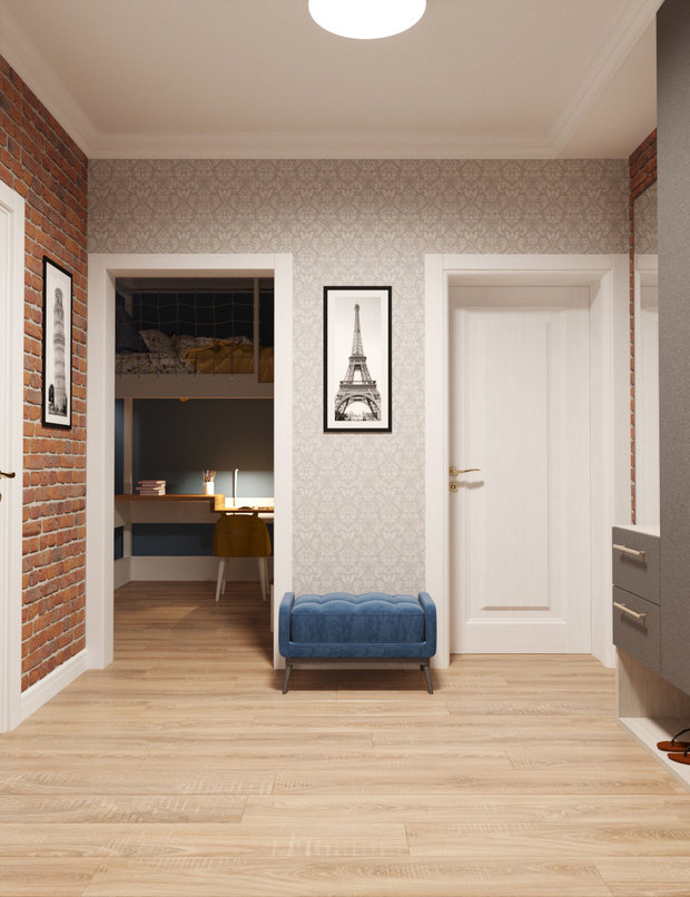 Фото из портфолио ПИОНЕРСКИЙ. РАБОЧАЯ – фотографии дизайна интерьеров на INMYROOM