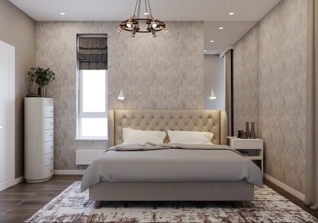 Фото из портфолио СПАЛЬНЯ-8 – фотографии дизайна интерьеров на INMYROOM