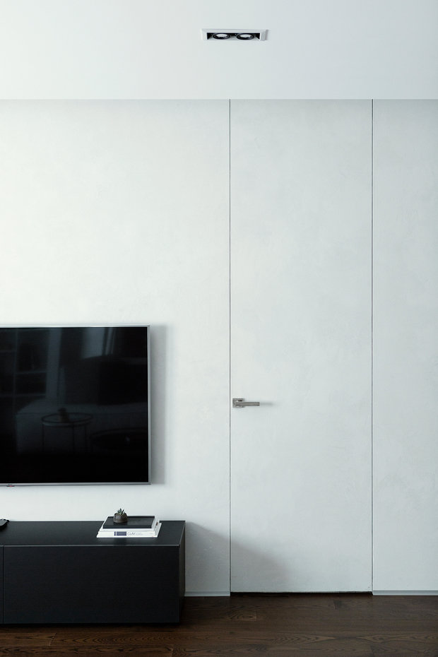 Фотография: Гостиная в стиле Минимализм, Квартира, Проект недели, Минск, 3 комнаты, Более 90 метров, Татьяна Манцевич – фото на INMYROOM