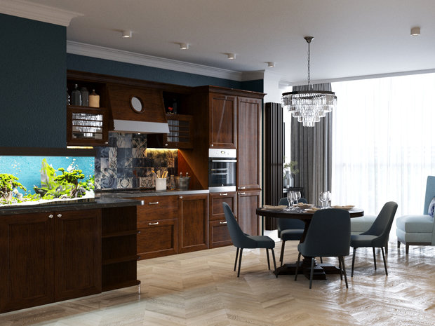 Фото из портфолио Проект i03 – фотографии дизайна интерьеров на INMYROOM