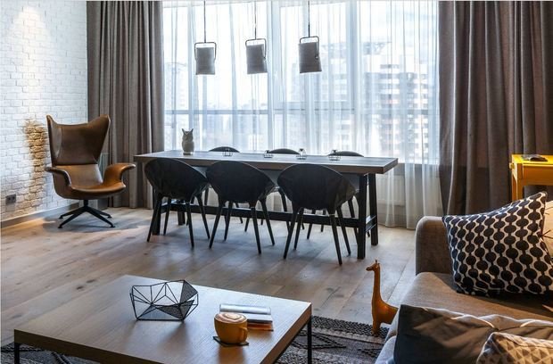 Фото из портфолио Просто лофт (реализация) – фотографии дизайна интерьеров на INMYROOM