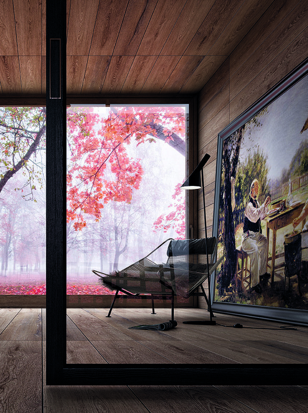 Фото из портфолио Раздвижные межкомнатные перегородки Original – фотографии дизайна интерьеров на INMYROOM