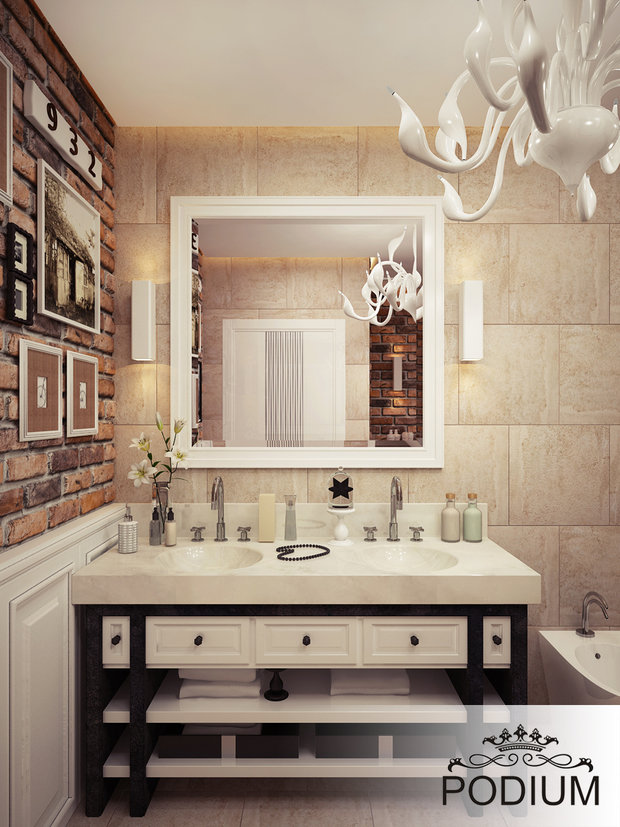 Фото из портфолио Ванная комната в стиле Лофт – фотографии дизайна интерьеров на INMYROOM